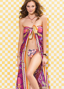 2015 Maaji Swimwear<br/>Fuchsia Pareo
