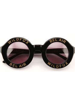 2015 Wildfox<br>Bel Air Black Sunglasses