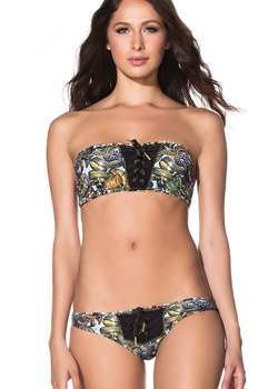 2015 Agua Bendita Swimwear<br>Bendito Reptil Bikini