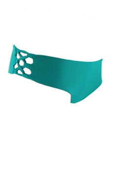 L*Space Swimwear<br>Lacey Bottom in Peacock
