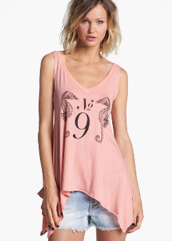 Wildfox Swimwear<br>Dreamer Tank Seahorse #9