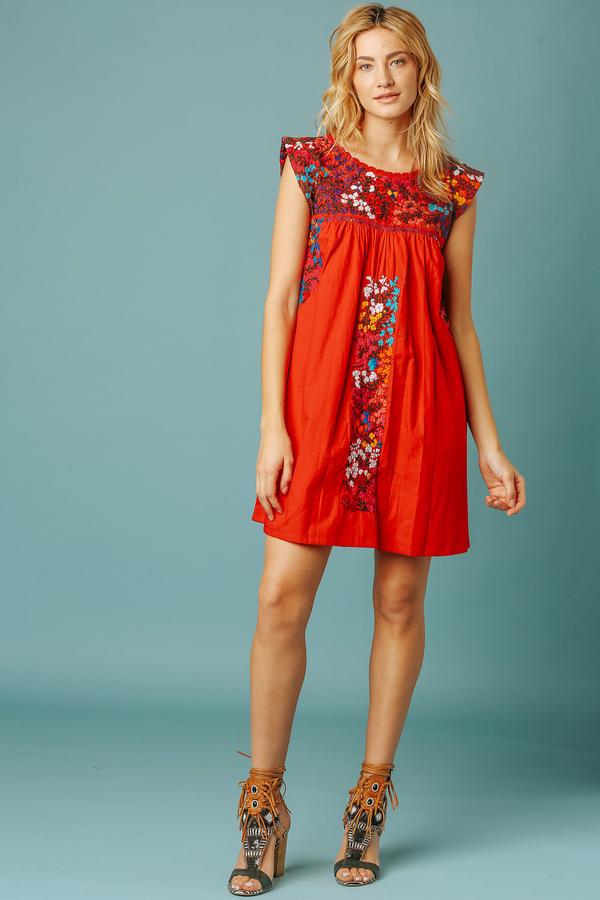 Margot Vista Hermosa Dress in Red