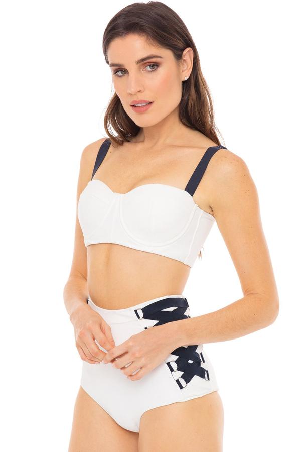 Revel Rey Riley Top Creme Crepe