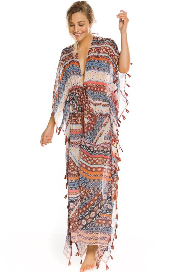 Agua Bendita Sam Sienna Tunic 4087