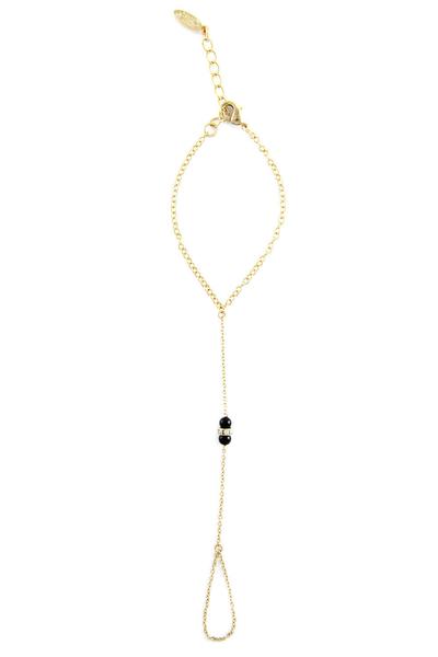 2015 Ettika Black Hand Chain, Cacique Boutique