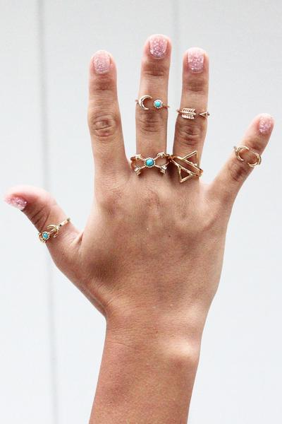 The Turkish Rings in Gold