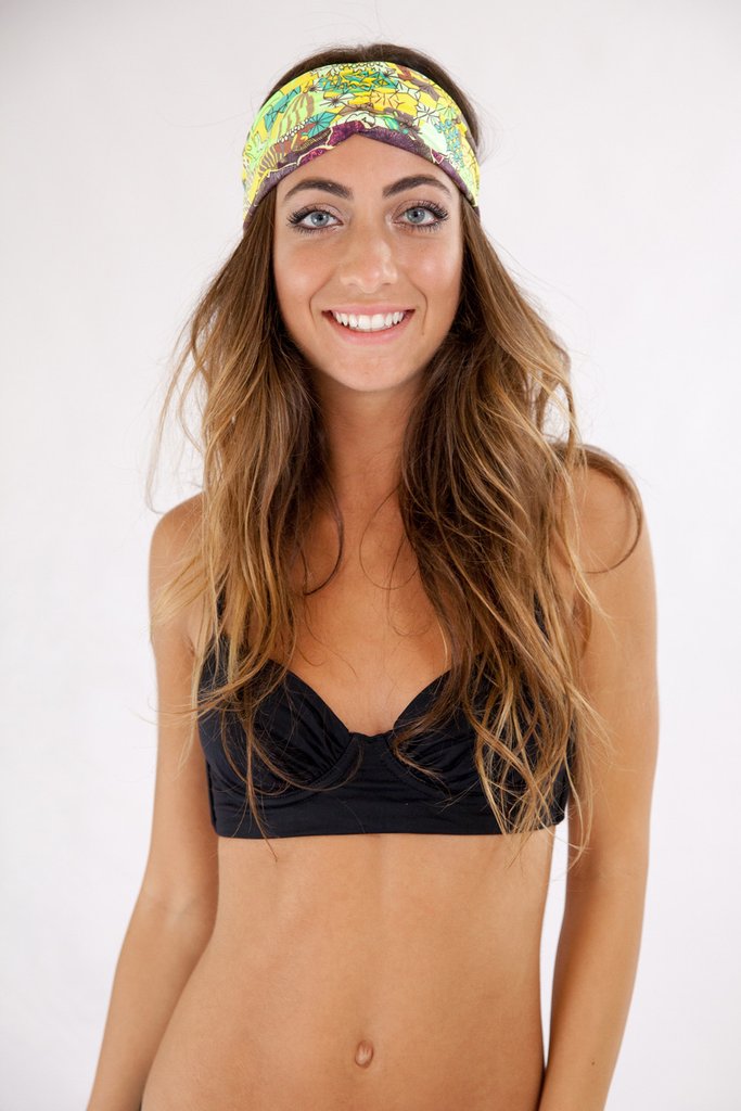2015 Maaji Swimwear Yellow Beach Turban, maaji-302MAX, Cacique Boutique