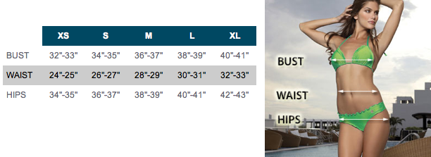 Luli Fama Size Chart
