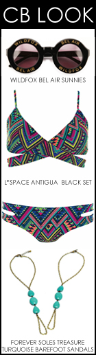 Cacique Boutique  Looks Shops Designer Swimwear Wildfox Bel Air Sunglass L Space Antigua Black Forever Soles