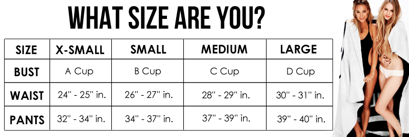 Wildfox Swimwear Size Charts Shop Cacique Boutique